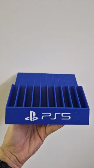 Supporto giochi PS5 Blu Marino