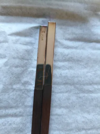 Palillos Ercuis bañado en plata