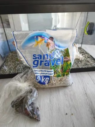 Pecera 60L con accesorios