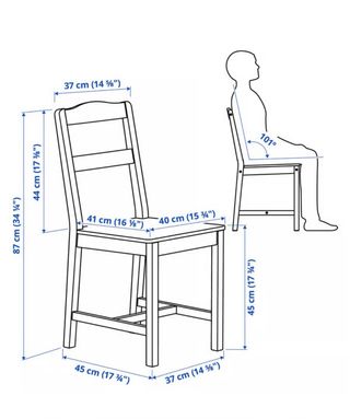 Mesa de madera con 6 sillas