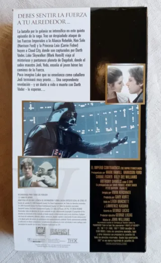Trilogía Star Wars VHS (Español)