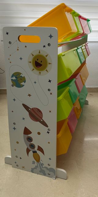 Mueble Organizador Infantil con Bandejas