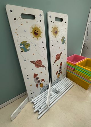 Mueble Organizador Infantil con Bandejas