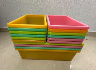 Mueble Organizador Infantil con Bandejas