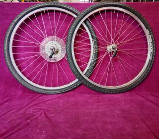 Ruote complete mozzi XT cerchi Araya RM-17