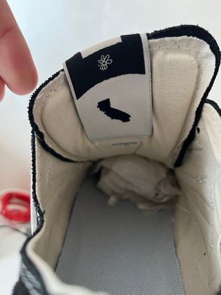 Mihara Yasuhiro x Amiri Zapatillas Negras Blancas