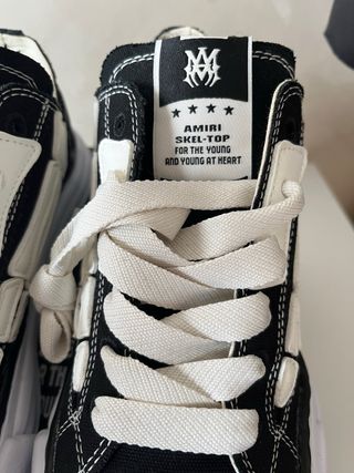 Mihara Yasuhiro x Amiri Zapatillas Negras Blancas