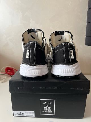 Mihara Yasuhiro x Amiri Zapatillas Negras Blancas