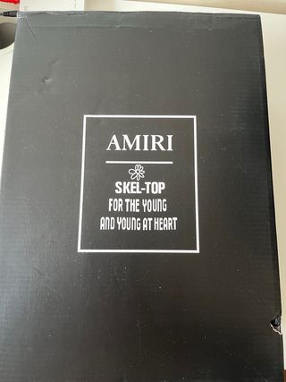 Mihara Yasuhiro x Amiri Zapatillas Negras Blancas