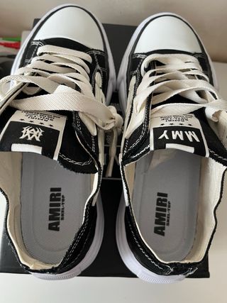 Mihara Yasuhiro x Amiri Zapatillas Negras Blancas