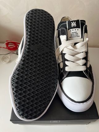 Mihara Yasuhiro x Amiri Zapatillas Negras Blancas