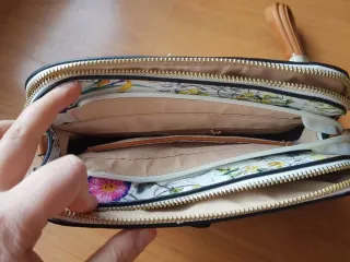 Bolso bandolera estampado floral