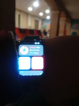 Reloj Smartwatch Negro/Gris