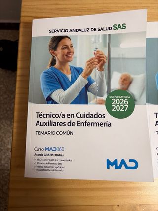 Temario Tcae SAS 2026/2027