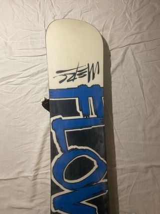 Tabla Snowboard Flow 162W con fijaciones