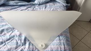 Lampadario a soffitto vela Murano originale rarità