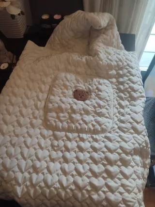 Portabebés con manta