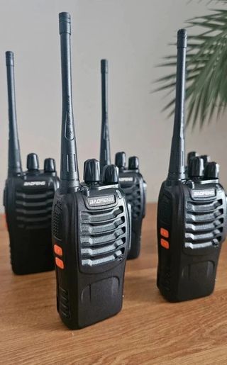 5 Radio Baofeng Portatili 888s con Auricolari