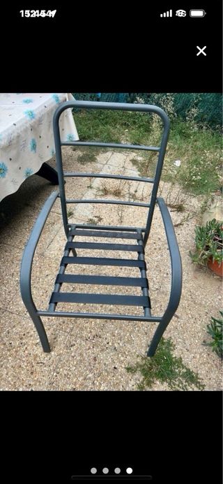 8 Sillas de Exterior