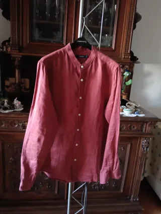 Camicia uomo puro lino