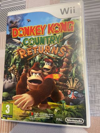 Wii Donkey Kong Country Returns