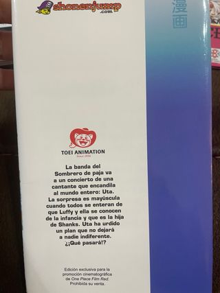 One pece manga Film Red