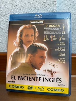 El Paciente Inglés Blu-ray Combo DVD
