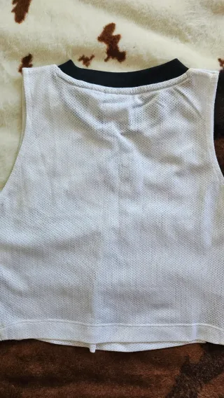 Top Adidas Blanco sin Mangas