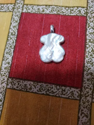 Colgante Tous Plata Ley Nácar Oso Original