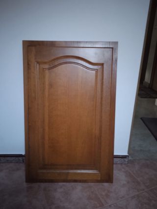 Paneles de madera con capilla