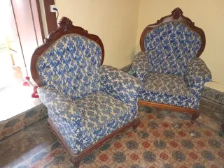 Conjunto Alcoba Clásica Madera