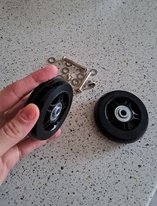 Ruote per trolley e accessori