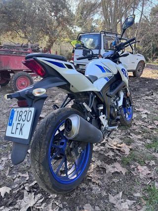 Suzuki GSX-S 125 2020 Blanca