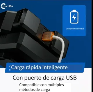 Linterna Frontal LED Recargable USB – 5 LED  NUEVO