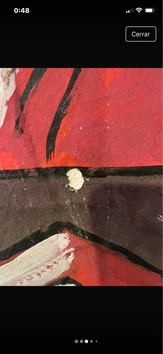 Cuadro bodegón flores multicolor