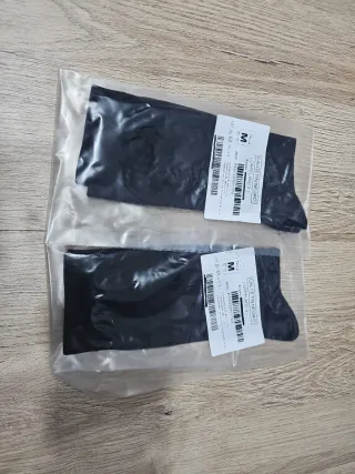 2Calcetines militares negros talla M