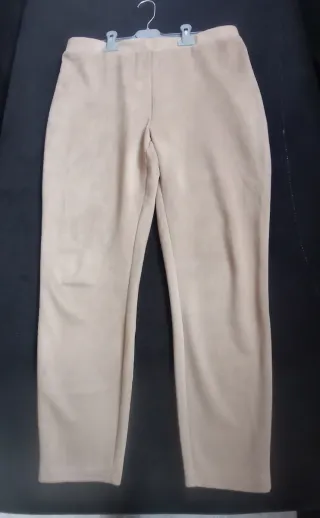 Pantalón leggins antelina beige