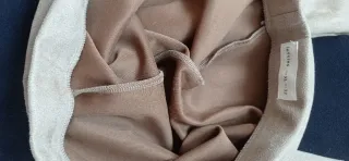 Pantalón leggins antelina beige