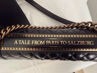 Bolso Chanel Boy Negro y Dorado