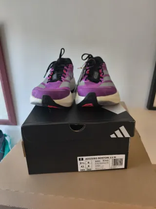 Adidas Boston 13 Talla 43 1/3 Morado