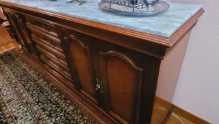 Aparador Madera y Mármol
