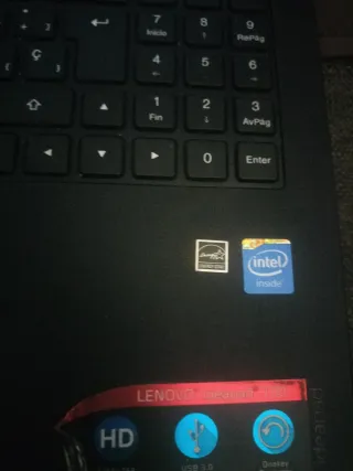 Portátil Lenovo Negro