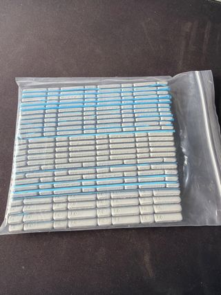 Pesos equilibrado ruedas (Fe 5g, 10g)