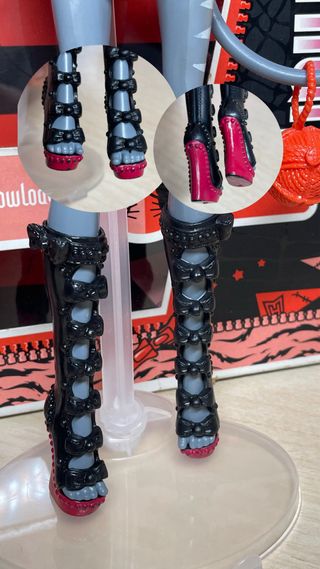 Monster High Meowlody & Purrsephone con caja