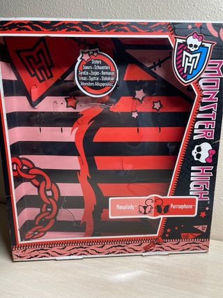 Monster High Meowlody & Purrsephone con caja