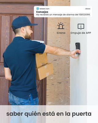 Videoportero Wi-Fi inalambrico ieGeek