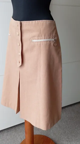 Falda vintage corte trapecio