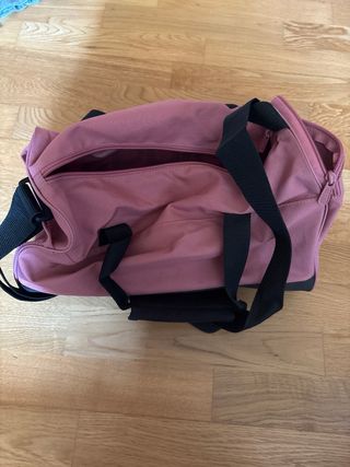 Mochila Adidas gimnasio rosa y negra