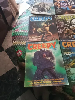 Lote comics de creepy