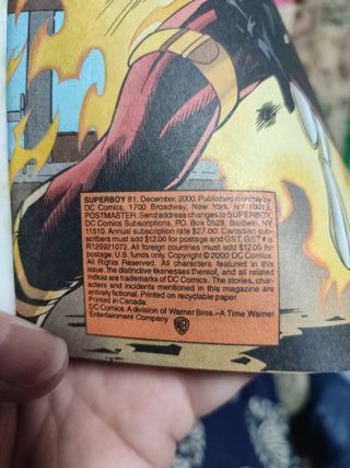 Comic Superboy US n81 dec 00